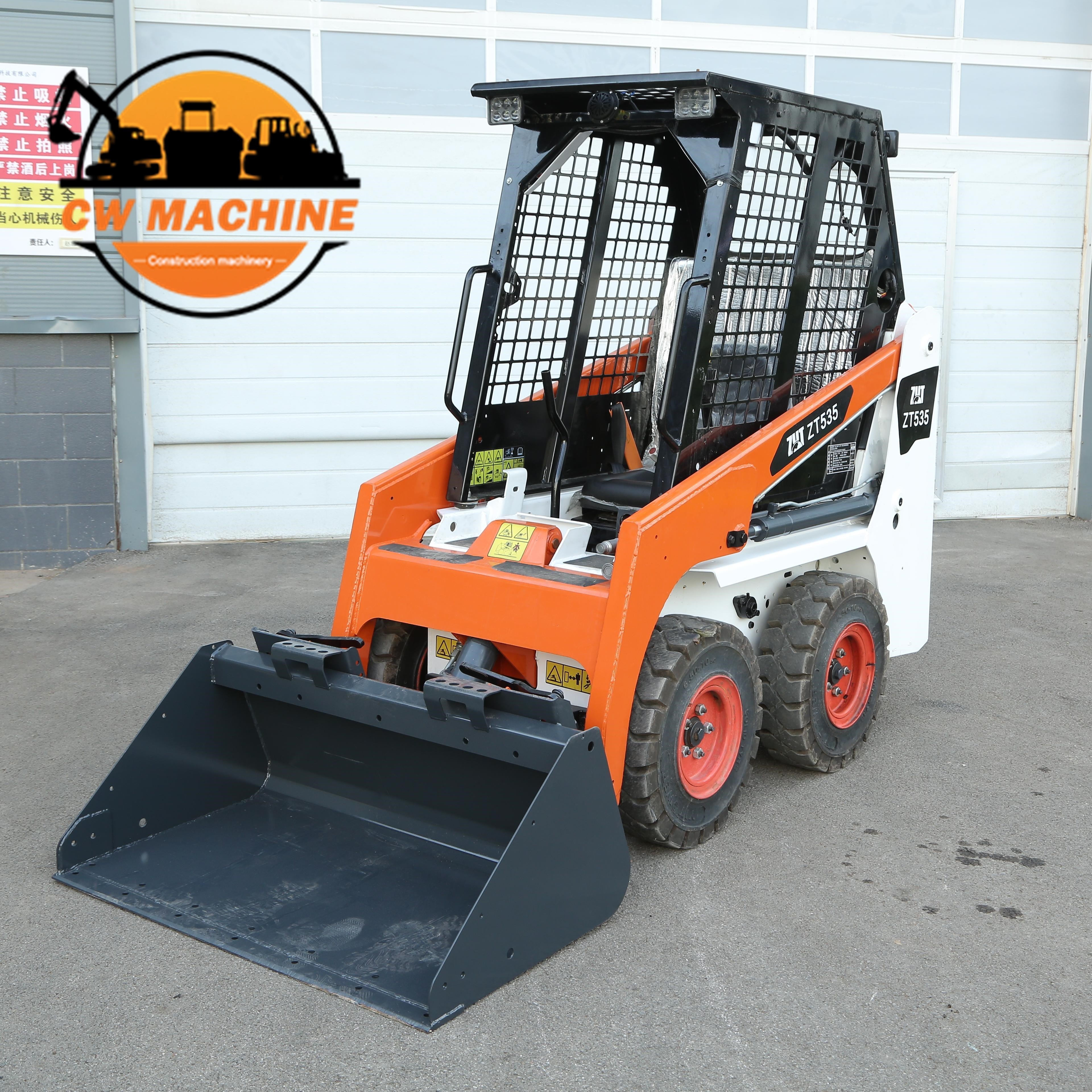 Procurement Festival Hot Sale Ce Certificated Fully Hydraulic Mini Electric Loader Skid Steer With Attachments