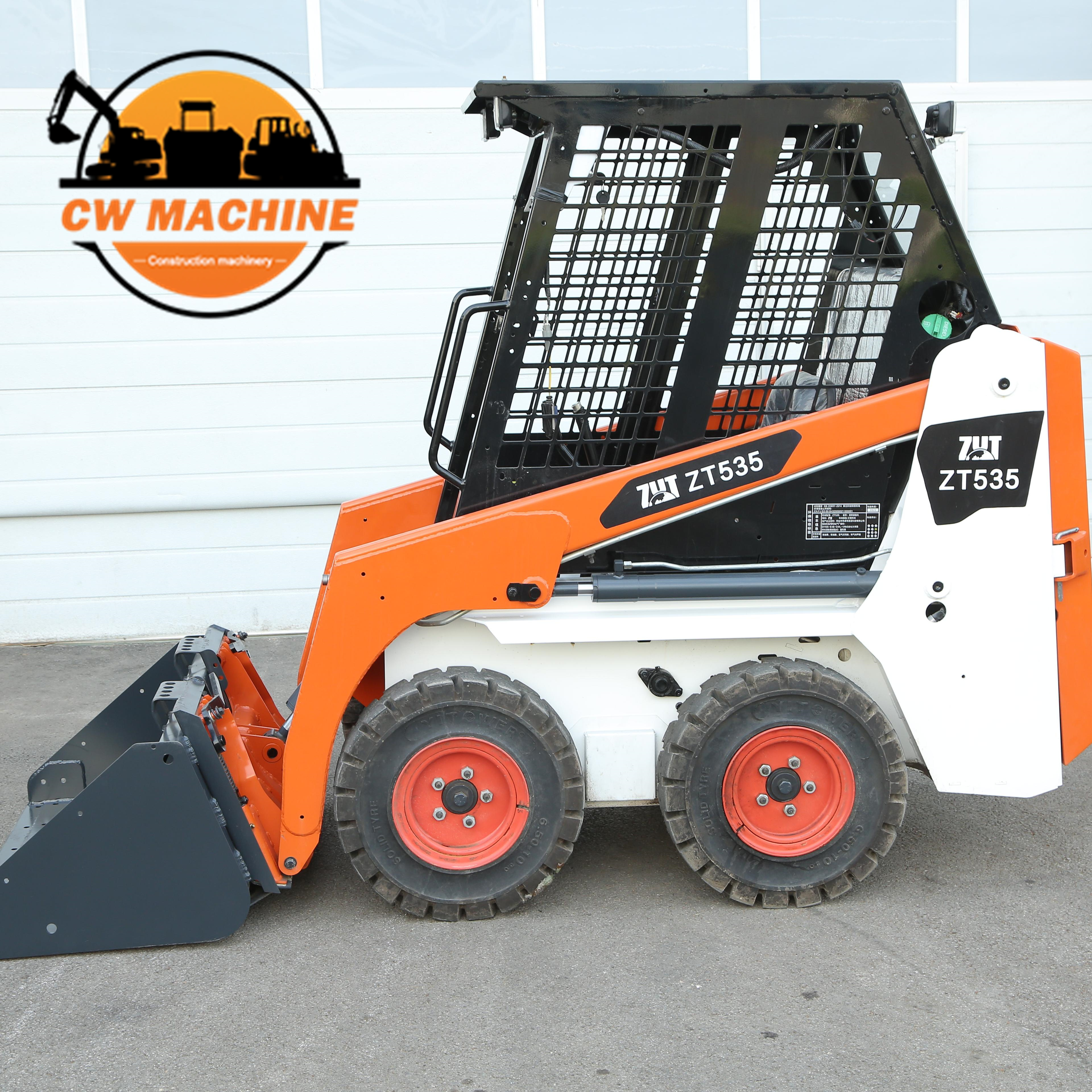 Procurement Festival Hot Sale Ce Certificated Fully Hydraulic Mini Electric Loader Skid Steer With Attachments