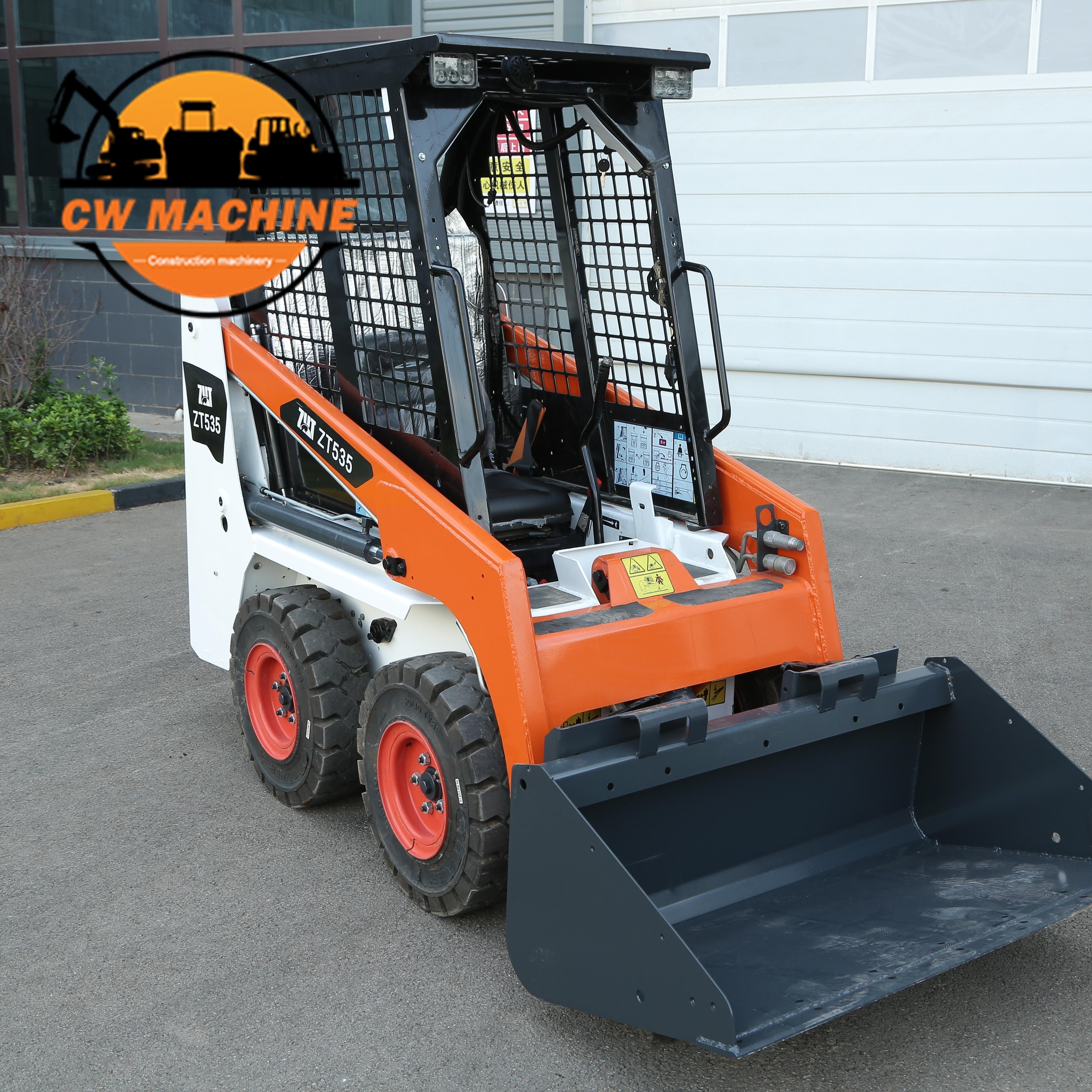 Procurement Festival Hot Sale Ce Certificated Fully Hydraulic Mini Electric Loader Skid Steer With Attachments