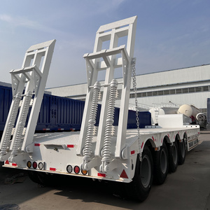 China most Popular Factory Low Bed Truck Semi Trailer truck For Sale