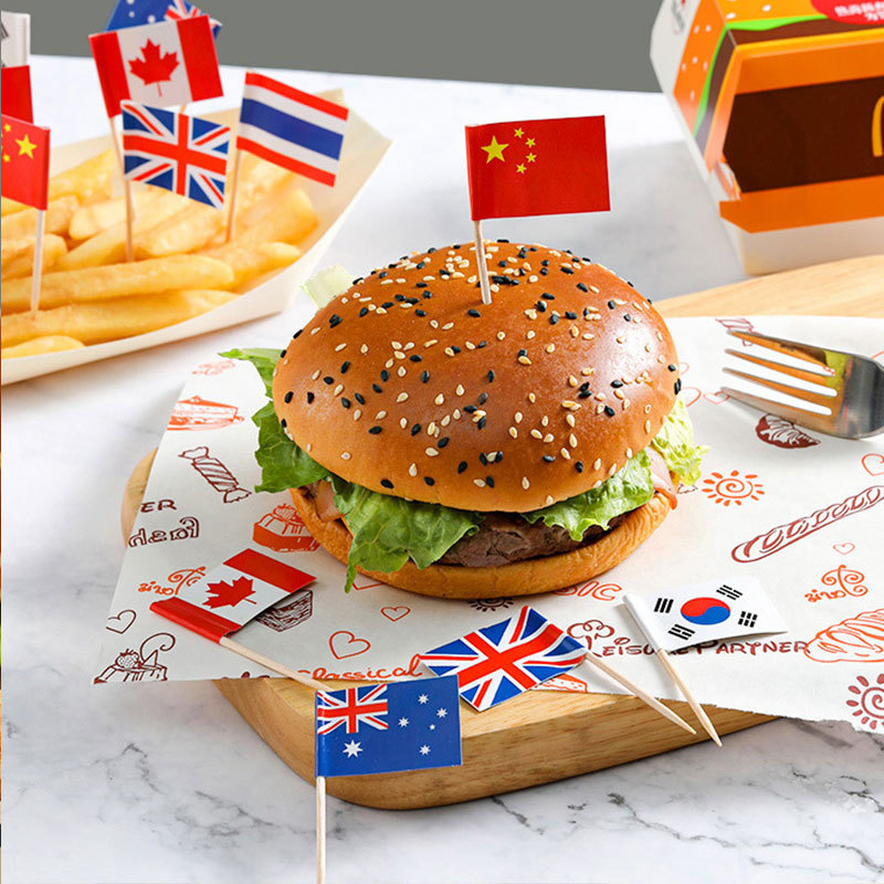 Cheap toothpicks national flags food picks country flag toothpicks sandwich burger steak flag toothpicks charcuterie