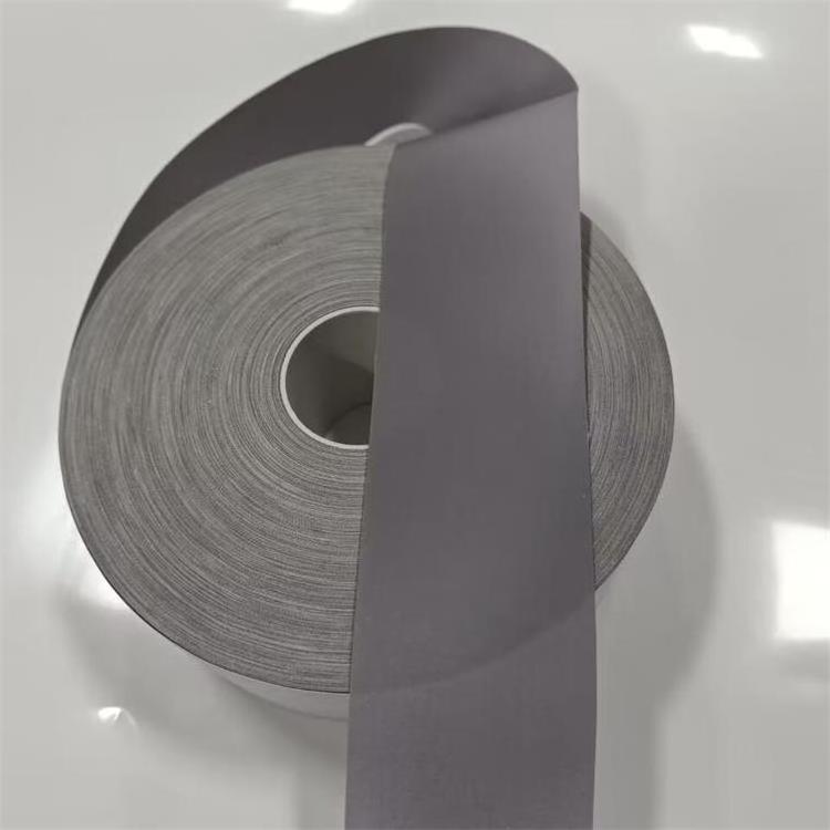 China factory high visibility silver grey reflective warning safety clothing trim strip sew on fabric reflective TC tape