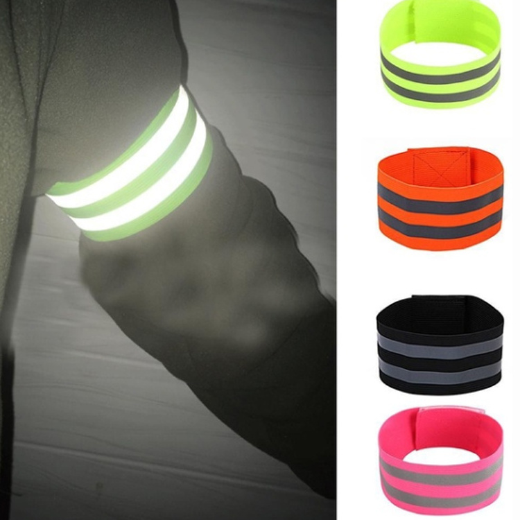 High Visibility Reflective Bands Reflector Bands Reflective Gear Safety Reflector Tape Straps High Visibility and Eco-friendly