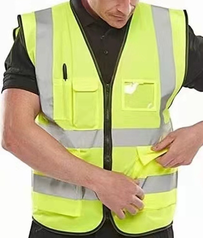 Wholesale high visibility reflective safety clothing for traffic controller /  sanitation workers and construction site