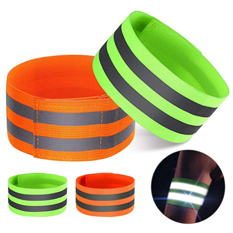 High Visibility Reflective Bands Reflector Bands Reflective Gear Safety Reflector Tape Straps High Visibility and Eco-friendly