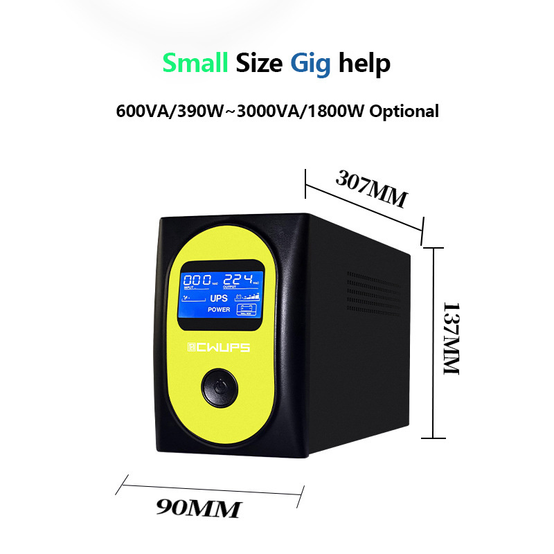 Mini DC CCTV 45W 60W 12volt UPS Power Backup With Overcurrent Overvoltage 12V UPS For CCTV Camera Home Computers Laptops