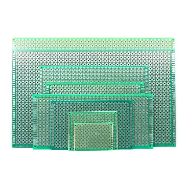 One Side Tin Plated Prototype PCB Breadboard Thickness Glassfiber Board