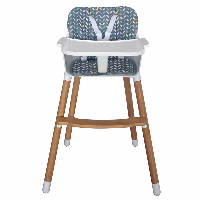 Mmamkids Baby high Chair Infant Comfort Swing Chair luxury wooden feeding chair