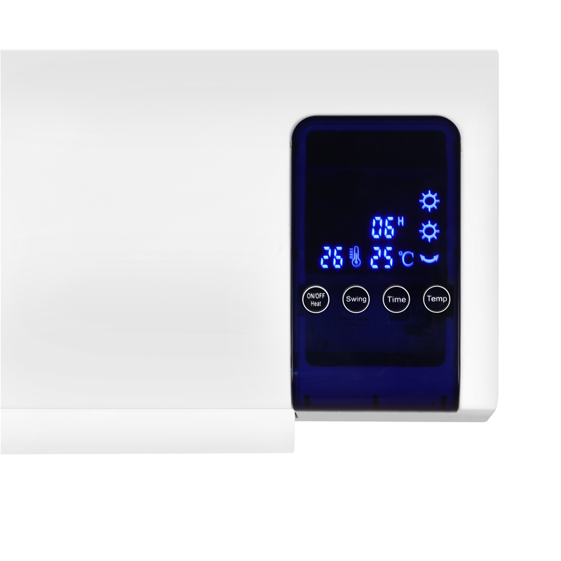 Factory Low Price Quick Heat-up Digital Portable Mini Room Space Wall Mounted Electric PTC Ceramic Fan Heater With ERP