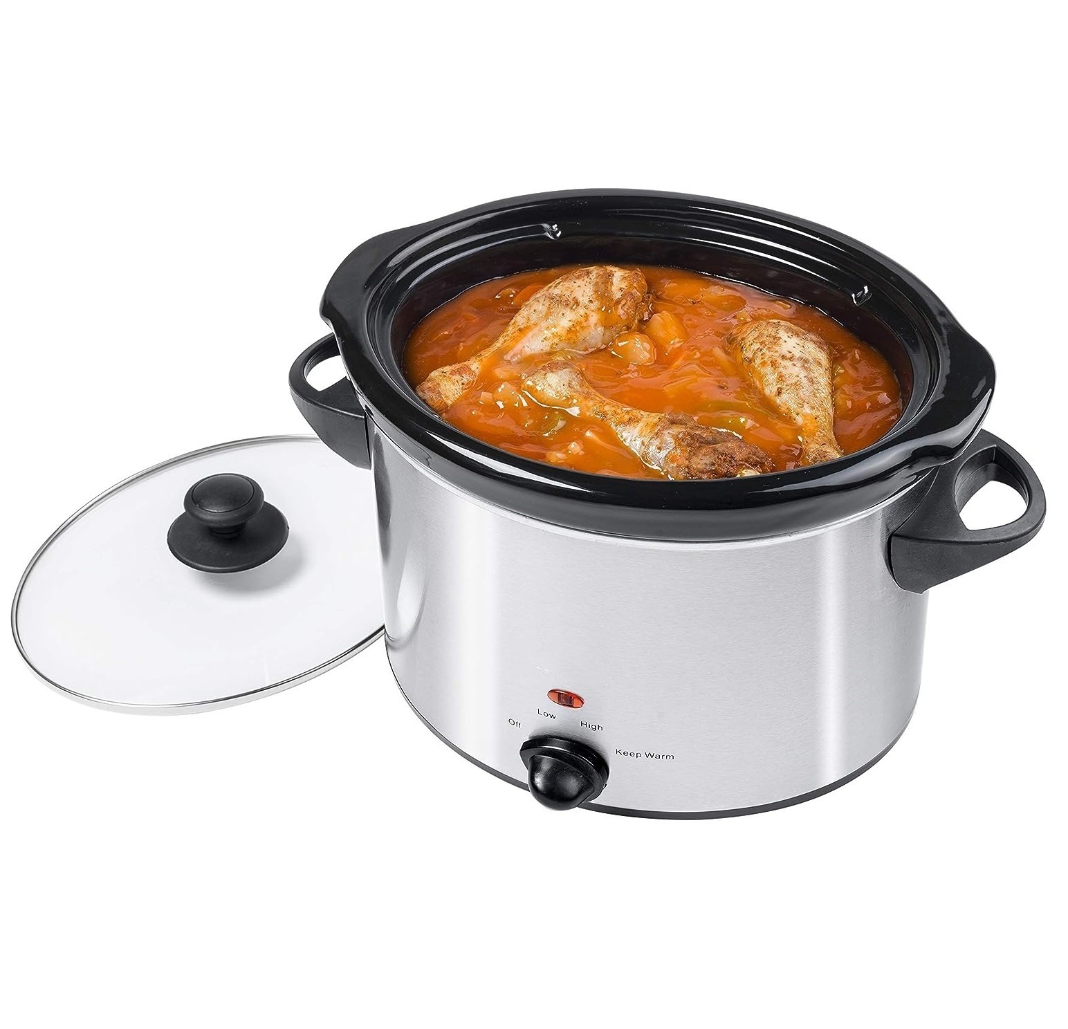 New Arrival 3QT Round Slow Cooker