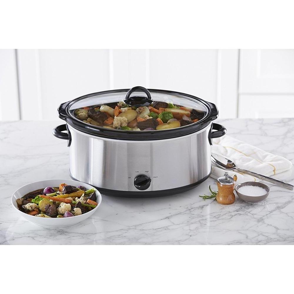 Crock-Pot Stainless Steel 6QT  Original Slow Cooker