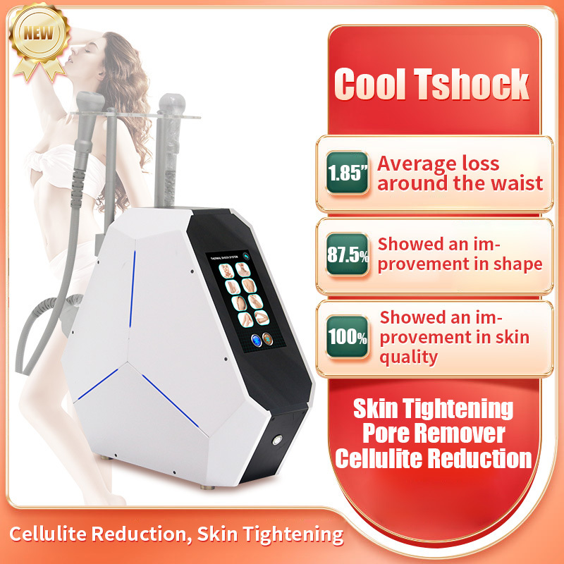 2 in 1 Thermal TShock Cryoskin Fat Reduction Machine Face Body EMS body slimming cooling Machine