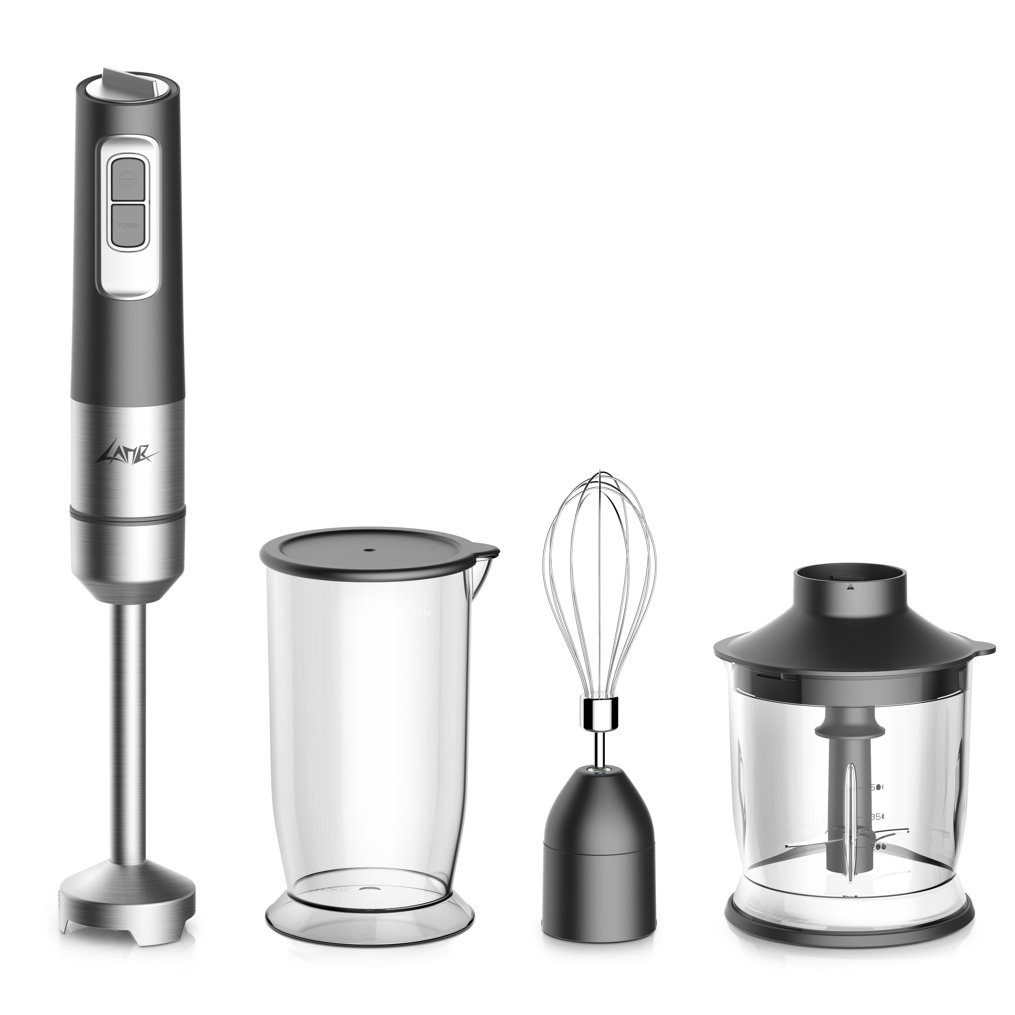 Multifunctional CE,GS,LFGB Stepless speed 800W electrical Handheld  Blender LB2110F Stainless Steel Blender Rod 1000W