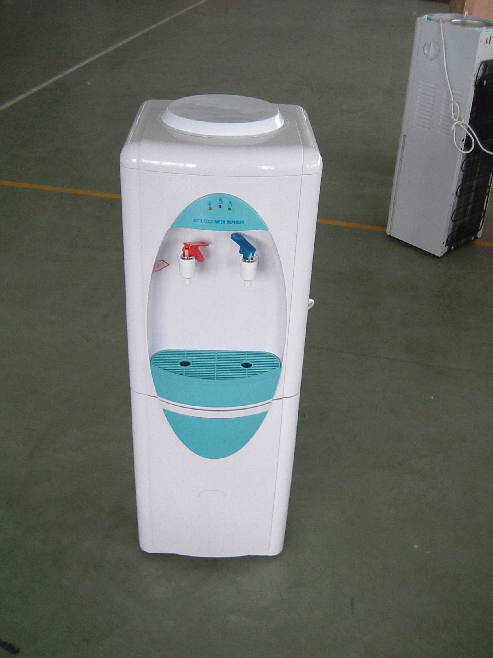 Good Quality Hot&Cold Danfu brand Compressor cooling Water Dispenser LB-LWB1.5-5X71 with refrigerator cabinet