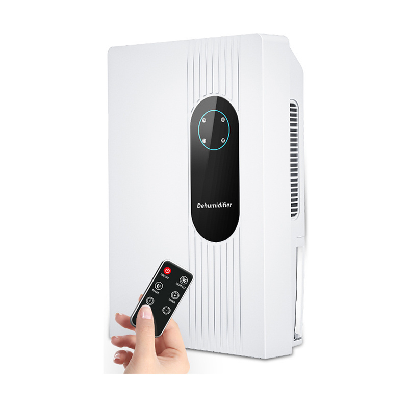 300ml Compact and Portable Mini Electric Small Remote Control Air Dehumidifier for Damp Mould Moisture in Home Bedroom