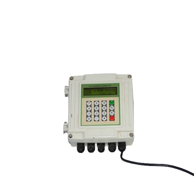 Medium High Temperature External Clamp Ultrasonic Flowmeter Modular Ultrasonic Flowmeter Variable Area Water Flowmeters