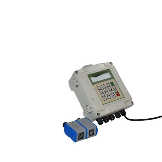 Medium High Temperature External Clamp Ultrasonic Flowmeter Modular Ultrasonic Flowmeter Variable Area Water Flowmeters