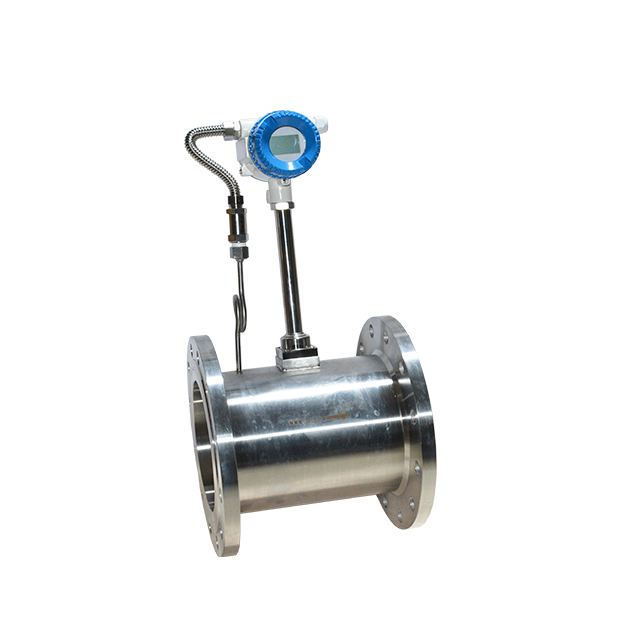 High Accuracy Vortex Turbine Gas Flow Meter Temperature And Pressure Compensation Steam Vortex Flow Meter