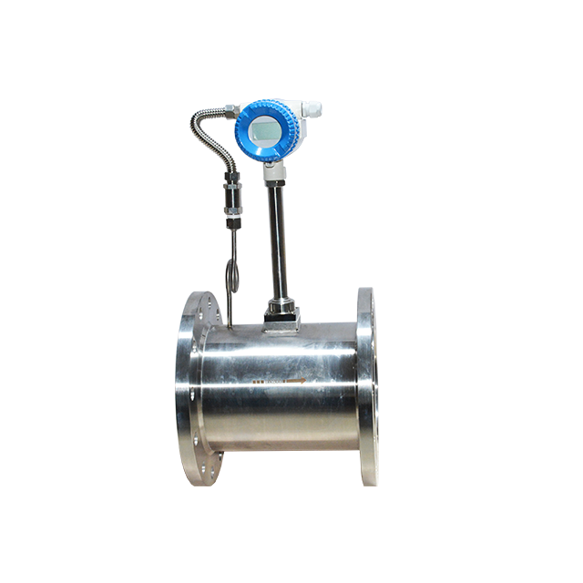 High Accuracy Vortex Turbine Gas Flow Meter Temperature And Pressure Compensation Steam Vortex Flow Meter