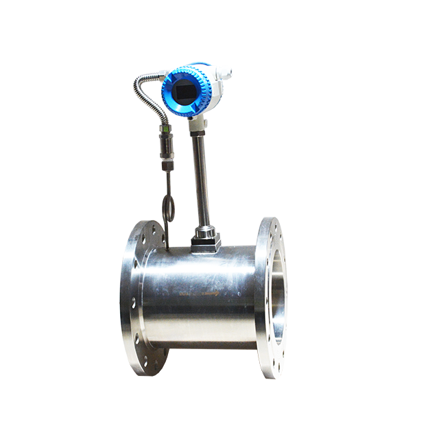 High Accuracy Vortex Turbine Gas Flow Meter Temperature And Pressure Compensation Steam Vortex Flow Meter