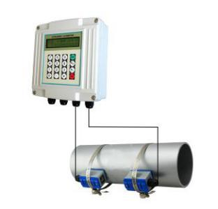 Medium High Temperature External Clamp Ultrasonic Flowmeter Modular Ultrasonic Flowmeter Variable Area Water Flowmeters