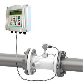 Medium High Temperature External Clamp Ultrasonic Flowmeter Modular Ultrasonic Flowmeter Variable Area Water Flowmeters