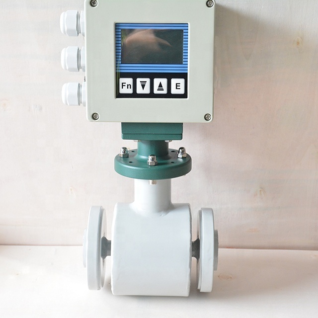 Intelligent Water Meter Flow Sensor Magnetic Flowmeter Sewag Rs485 Electromagnetic Flow Meters