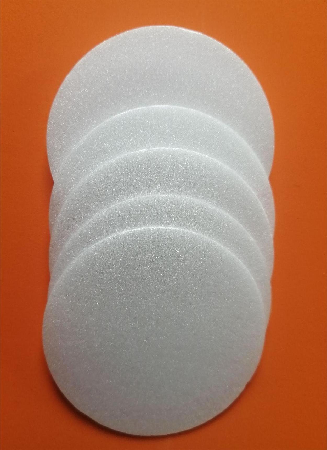 High density white  Induction Machine polyethylene foam seals lid Liner / gasket/wad