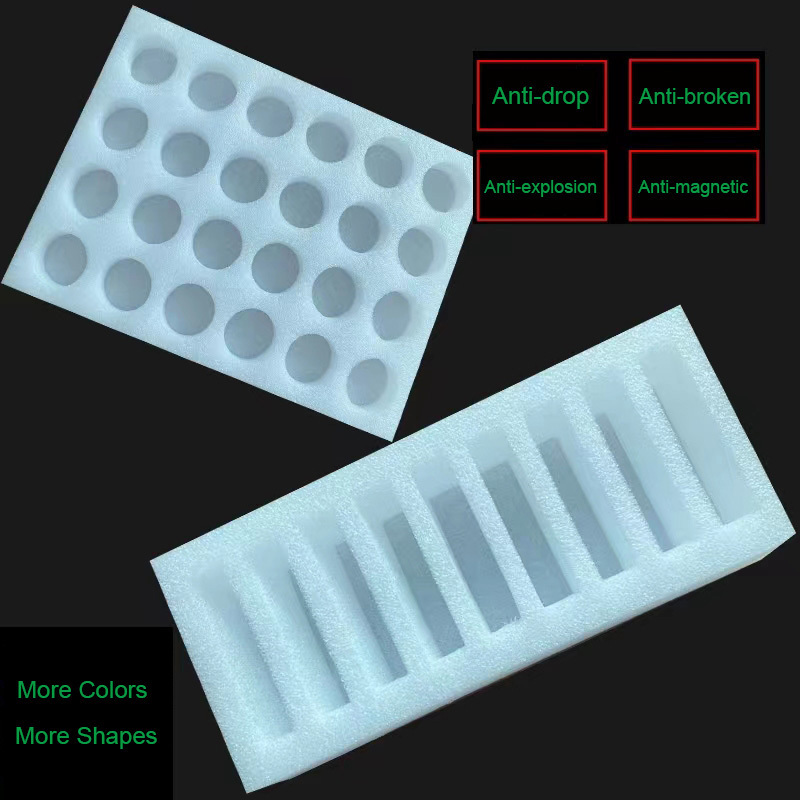 Packaging Insert Box Foam Inserts Liners Making EPE Foam Custom Die Cut White Packing Sponge Material Protective Foam