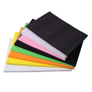 High density 6mm pvc free plastic eva foam sheet eva foam board  multiple color  in different thickness