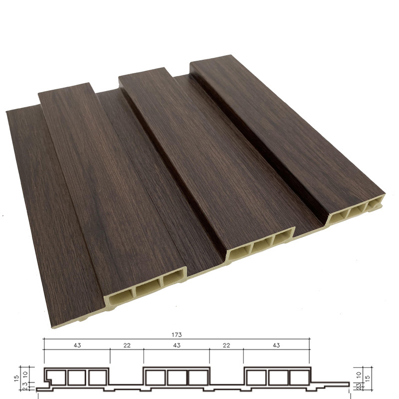 Manufacturers Waterproof Interior Wall Cladding Ceiling Panel WPC Laminated Bamboo Wood Fiber Composite Decorative Board