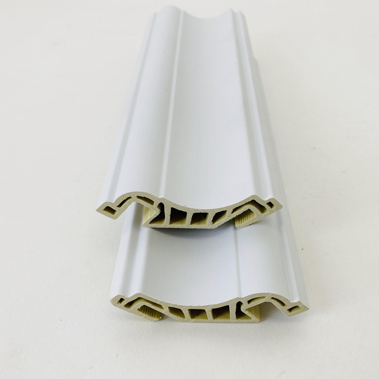 Wholesale High Quality Environmental Fireproof White Hot Sale PVC Material Mouldings Decorative Cornice Crown Moulding