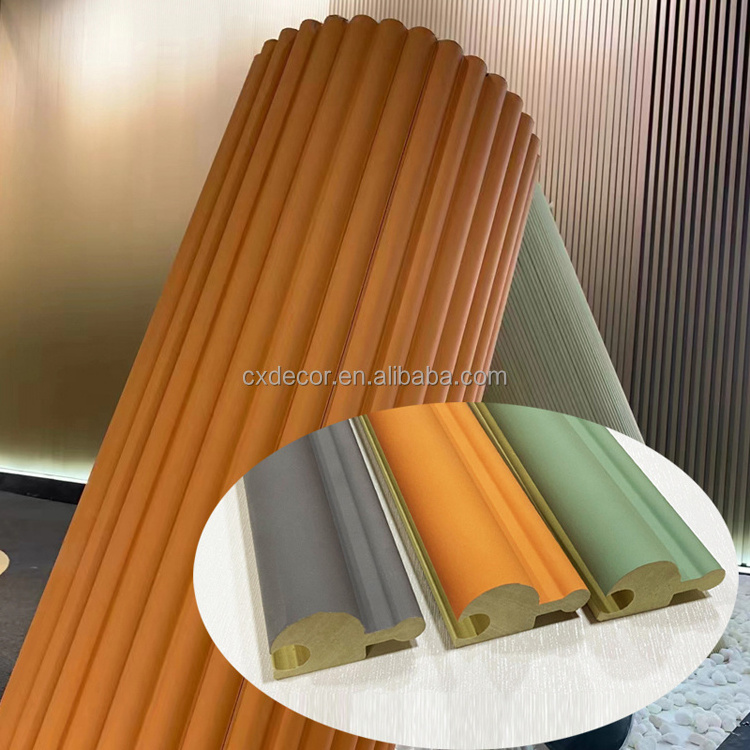 Home Improvement Building Materials Interior Decoration Wall Decor China Factory Circular Arc Shape Link Splicing Moulding Line