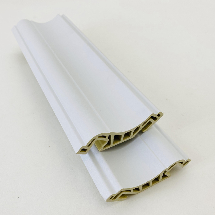 Guancheng Factory Price 10CM Wide  Living Room PVC Crown Moulding Decorative Cornice Molding