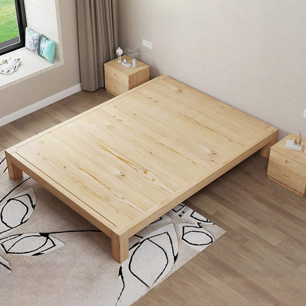 Multi-functional solid wood bed room set furniture bedroom wooden single bed frame