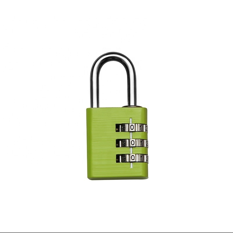 30MM Aluminium Combination Padlock 3 Digit Combination Padlock Gate Lock Outdoor