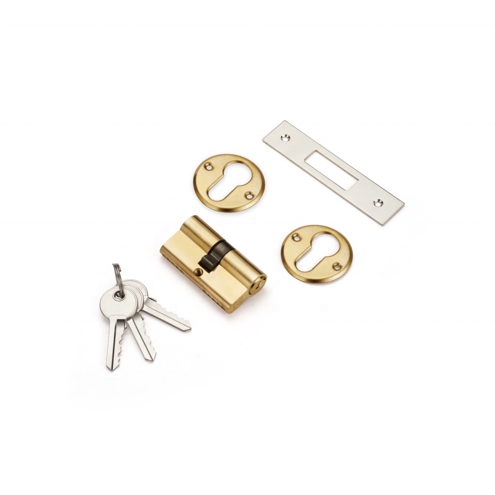 40MM Zinc Alloy Deadlock Door Lock with 60MM Brass cylinder