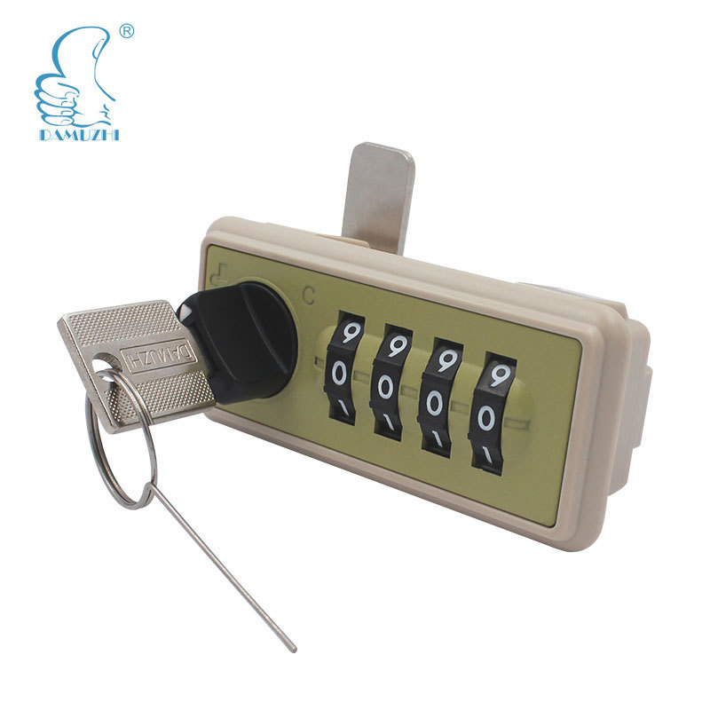 DMZ-6030 High quality plastic and zinc alloy cabinet digital lock number mechanical combination lock