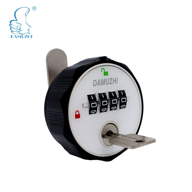 DMZ-6032-20 Round shape resettable 4 digits mechanical combination lock cabinet digital locker lock