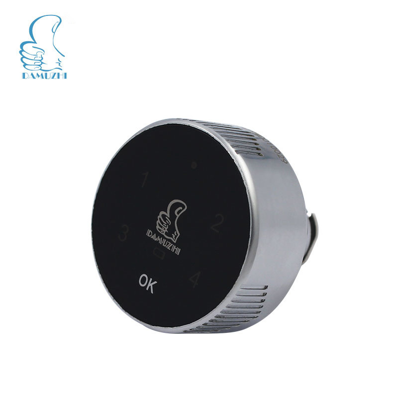 DMZ-1888MD-20     High quality round cabinet cam lock smart password locks with touch pad button design in backlight