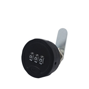 DMZ-6015-20     High quality round shape security keyless digital cabinet lock mechanical combination lock