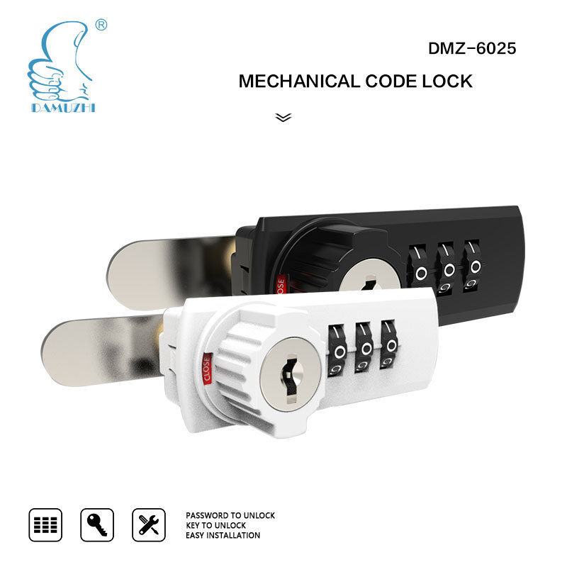 DMZ plastic lock housing keyless easy installation biometric sensor digital combination lock