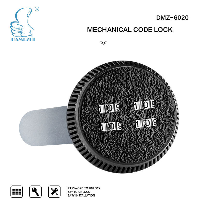 DMZ Ergonomic design recharge more than 300 times Timed out locking biometric sensor Mechanical Code Keyless Door Lock