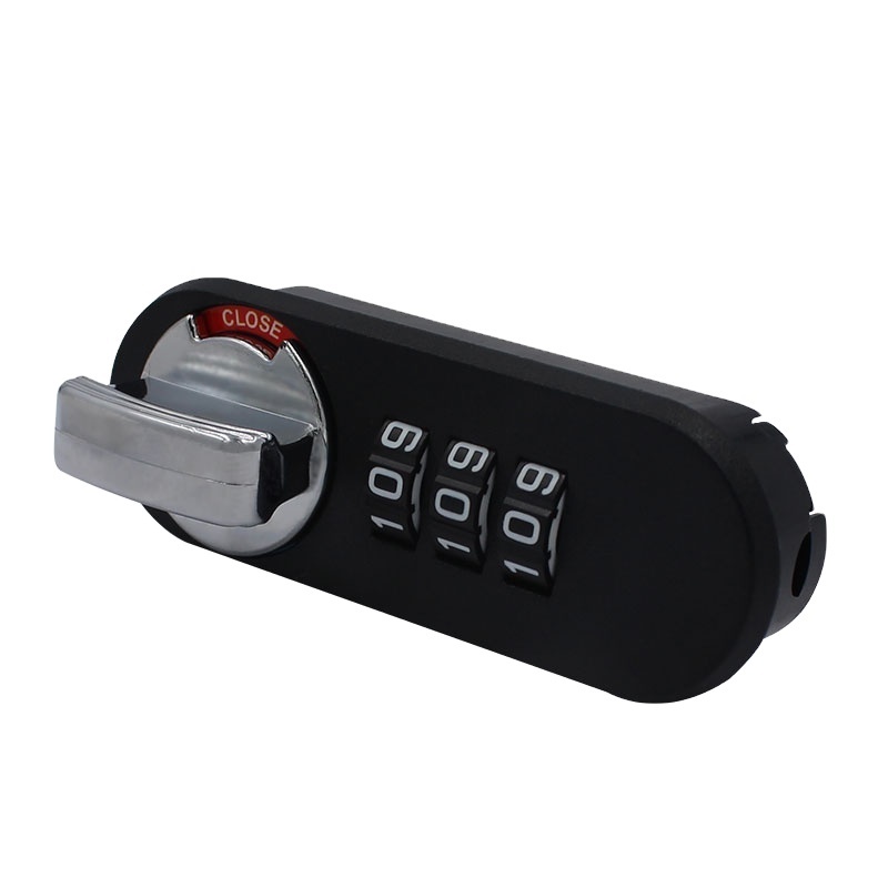 DMZ-6002S(6090)  Top quality resettable keyless 3 digit combination locks with switch status display for furniture and cabinet