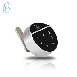 DMZ-1889M-30     Top quality round shape keyless cabinet lock smart single password lock