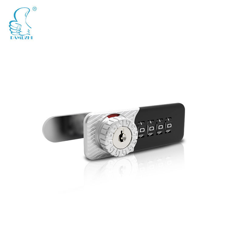 New Design Zinc alloy safe red light alarm recharge more than 300 times Mechanical Code Door Lock