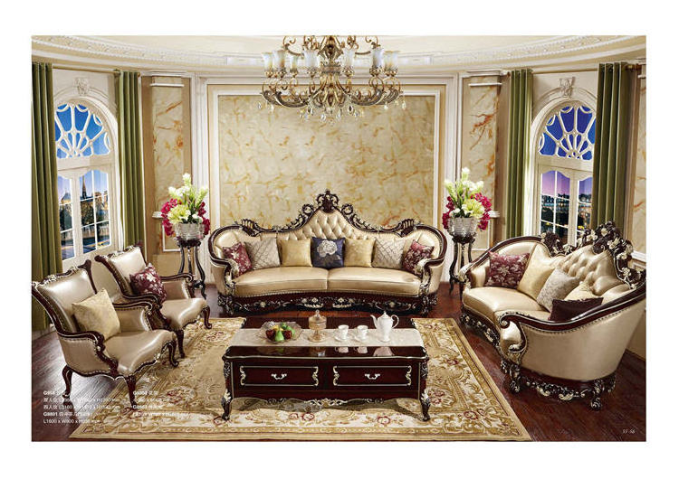 Hotel Furniture Modern Set For Living Room Velvet Elegant Furniture Set And Genuine Leather Sofa 1+2+3 Living Room Sofas