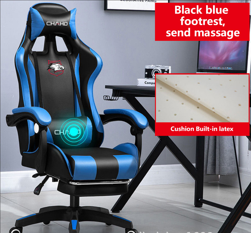 Ergonomic computer gaming modern high back racing swivel red black free primary simple adjustable cheap gaming chair