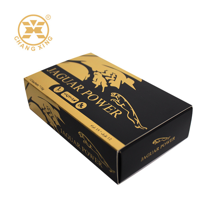 Customizable Empty Sliding Out Paper Box Honey Sticks Drawer Color Box Packaging for Honey Sachets