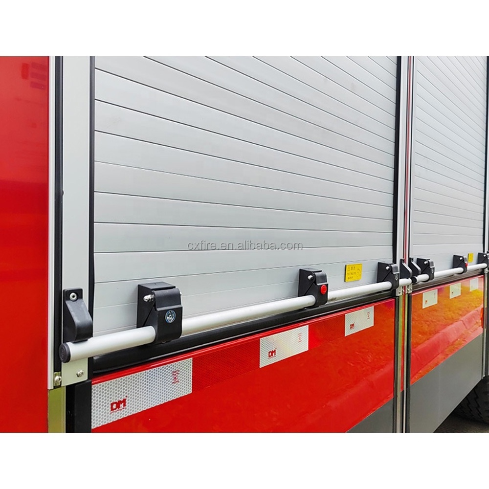 Fire Fighting Truck Parts Aluminum Roller Shutter Doors Vehicle Roll up Doors